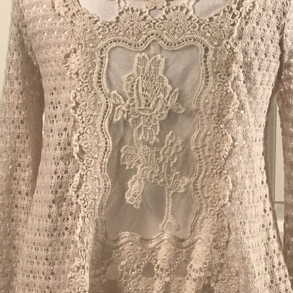 Monteau Tops - 🔴Boho Hippie Long Sleeve Lace Back